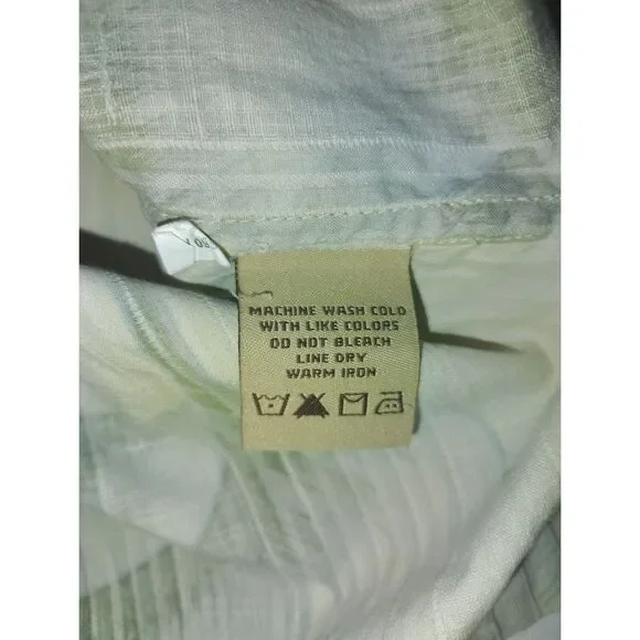 Vintage Kona Kai Silk Cotton Blend Hawaiian Tropical Shirt Size XL Button Up - Picture 8 of 9